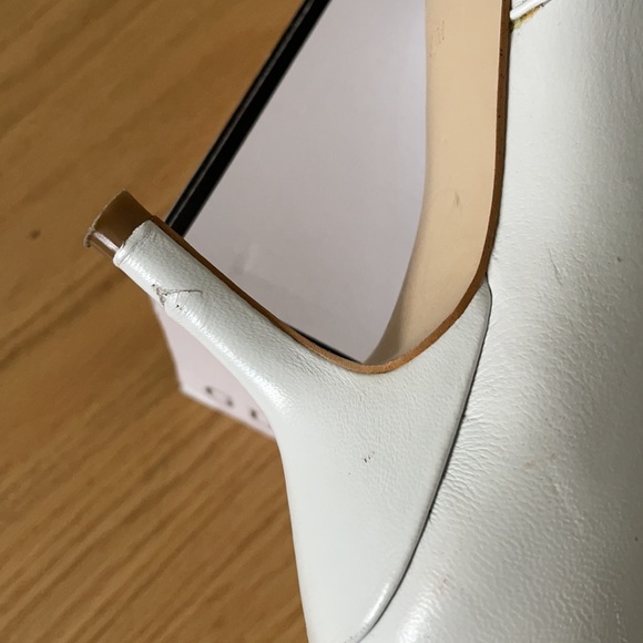 GUESS White Leather Booties - Picture 5 of 5